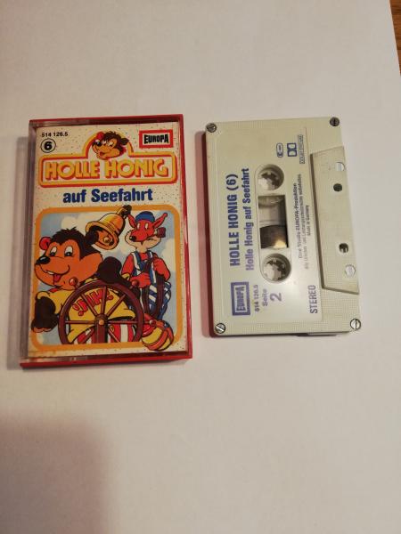 Holle Honig Folge 6 auf Seefahrt 4-fach Silber geschraubt Weiß mit Blauen Druck 514126.5 Europa